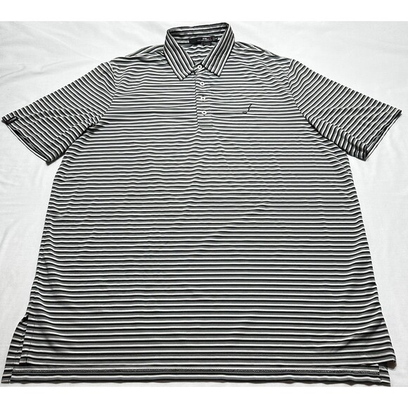 Crooked Stick RLX Polo Golf Shirt Men’s Size XL Striped Ralph Lauren *READ - Picture 5 of 11